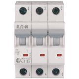 Miniature circuit breaker (MCB), 13 A, 3p, characteristic: B