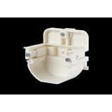 DIN Rail mounting bracket for wall outlets - horizontal mounting 50 mm