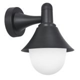 PX-0624-NEG Wall fixture IP44 ALAN E27 15 Black