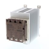 Solid state relay, 2-pole, DIN-track mounting, 35A, 528VAC max