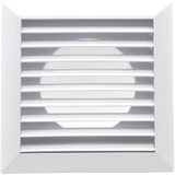 closing grille 100 white