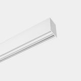 Lineal lighting system Infinite Pro 1136mm Recessed Lens 90º 17.08W LED warm-white 3000K CRI 80 DALI-2/PUSH White IP44 2649lm