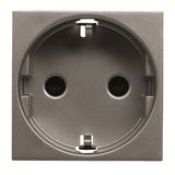 N2288 AN Socket outlet Schuko Protective contact (SCHUKO) Anthracite - Zenit
