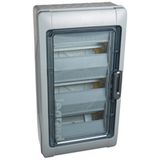 Cabinets PLEXO³ - IP 65 - IK 09 - 3 rows - 12 modules