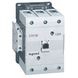 3-pole contactors CTX³ 150 - 130 A - 24 V~ - 2 NO + 2 NC - lug terminals