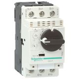 Motor circuit breaker, TeSys Deca, 3P, 0.16-0.25 A, thermal magnetic, screw clamp terminals
