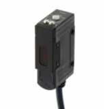 Photoelectric sensor, retroreflective, 2 m, DC, 3-wire, PNP, vertical,