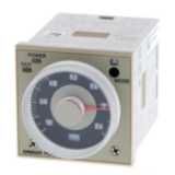 Timer, plug-in, 8-pin, 1/16DIN (48 x 48mm), on/flicker-on/flicker-off/