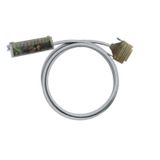 PLC-wire, Analogue signals, 25-pole, Cable LiYCY, 2.5 m, 0.25 mm²