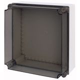 Insulated enclosure, smooth sides, HxWxD=375x375x225mm, NA type