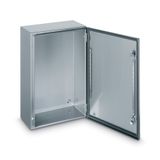 SPACIAL S3X stainless 304L, Scotch Brite® finish, H300xW300xD150 mm.