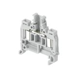 TERMINAL BLOCK, D1/5.ADO, FEED-THROUGH, ADO SYSTEM, GREY