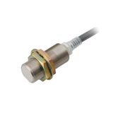 Proximity sensor, inductive, Al swarf resistant,  nickel-brass, short