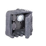 Outdoor socket 9961 grey with 2 power sockets + timer