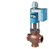 MXG461B20-5 - Mixing/2-port magnetic control valve, external thread, PN16, DN20, kvs 5, AC / DC 24 V, DC 0/2...10 V / 4...20 mA