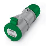 CONNECTOR 2P+E IP44 32A 2h >50V AC