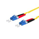 OpDAT patch cord LC-D/LC-D OS2, 3.0 m