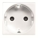 N2288.6 BL Socket outlet Schuko Protective contact (SCHUKO) White - Zenit