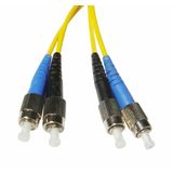 FO Patchcord Duplex FC/FC, 9/125æm OS2, LS0H-3, yellow,10.0m