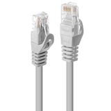 2m Cat.6 U/UTP Network Cable, Grey RJ45, M/M, 250MHz, CCA