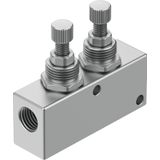 GR-1/8X2-B One-way flow control valve