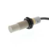 Proximity sensor, capacitive, M18, unshielded, 8 mm, DC, 3-wire, PNP-N