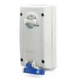 INTERLOCKED SOCKET 3P+N+E IP67 32A 9h