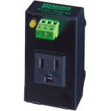 MSVD POWER SOCKET NEMA WITH LED Mounting rail