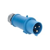 CEE Plug 230V/32A/3pole, 6h blueIP 44