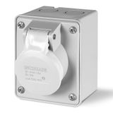 SOCKET OUTLET 3P IP44 16A 12h 40-50V AC