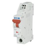 Miniature circuit breaker (MCB) with plug-in terminal, 4 A, 1p, characteristic: C