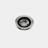 Recessed uplighting IP66-IP67 Max ø75mm Round LED 4W 3000K AISI 316 stainless steel 286lm