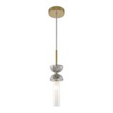 Modern Kyoto Pendant lamp Gold and grey