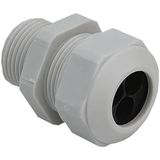 Cable gland Progress synthetic GFK Pg16 Multi sealing insert cable 4x Ø4.5-6.0mm