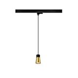 PURI 2.0 Cone 3~ pendant lamp GU10 max. 1x 6W  bl/ gold