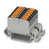 PTVFIX 12X2,5-NS35A BK - Distribution block