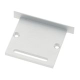 Profile end cap CLI flat with longhole incl. Screws