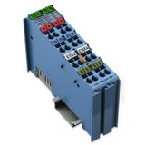 4-channel analog input 0/4 … 20 mA Intrinsically safe blue