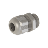 Cable gland, M16, 4-8mm, PA6, light grey RAL7035, IP68 (w Locknut and O-ring)