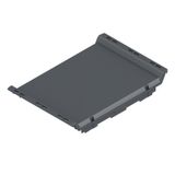 Cover, IP20 in installed state, Plastic, Graphite grey, Width: 67.5 mm