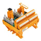 Interface module with relais, LP2N 5.08mm, Screw connection, 2 x plug-