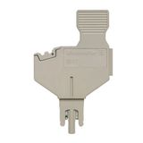 Component plug (terminal), Miscellaneous, Plugged, beige