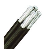 PE Insulated Overhead Line 0,6/1kV E-A2Y 2x25rm black