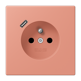 Socket Frz/Belg with USB charger LC32111 LC1520F-18C233