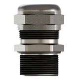 Set of cable gland + nut stainless steel M20 AISI304L, IP68, UL approved