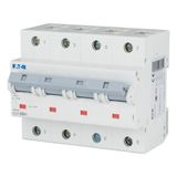 Miniature circuit breaker (MCB), 80A, 4p, B-Char, AC
