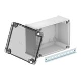 T 350 OE HD TR Junction box, closed with high transparent cover 285x201x139