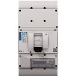 NZM4 PXR25 circuit breaker - integrated energy measurement class 1,1000A, 3p, Screw terminal, earth-fault protection, ARMS and zone selectivity