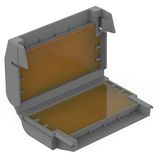 Gel box for core wires: branch with gel: IPx8: size3 grey