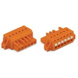 2231-313/031-000 1-conductor female connector; push-button; Push-in CAGE CLAMP®